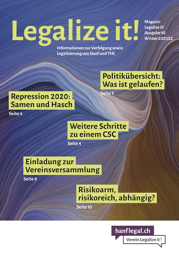 Magazin Legalize it! Nr. 92 - Winter 21/22