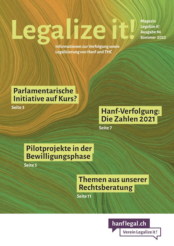 Magazin Legalize it! Nr. 94 - Sommer 2022