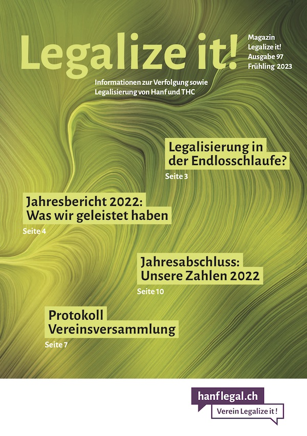 Magazine Legalize it! N° 97 - Printemps 2023