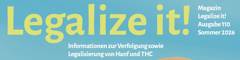 Legalize it! Nr. 110 vom Sommer 2026 ist online